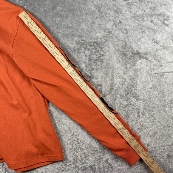 Filson Smokey The Bear Shirt Mens Size M Orange Long Sleeve Pioneer Flames NWT - Picture 14 of 16